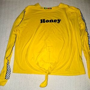 PoshPosh Honey Long Sleeve Yellow Medium